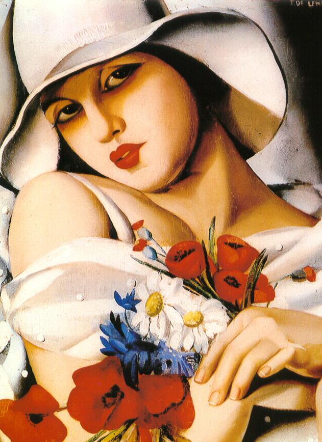 au milieu de l’été 1928 contemporain Tamara de Lempicka Peintures à l'huile